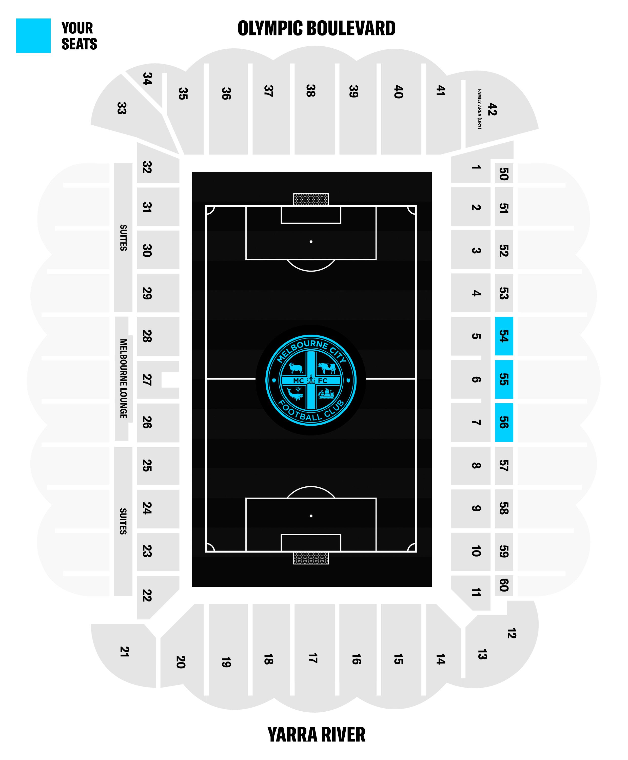 Seating map